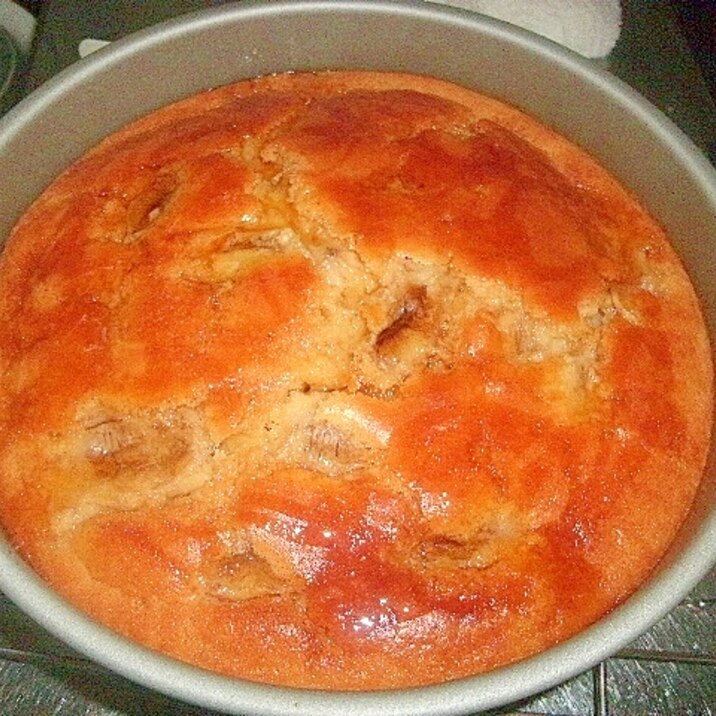 砂糖なし!メープルたっぷりバナナケーキ